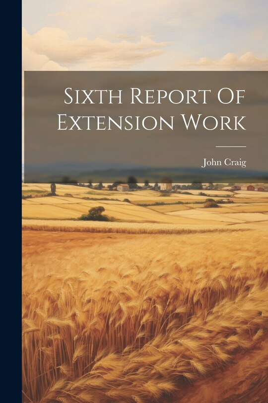 Front cover_Sixth Report Of Extension Work