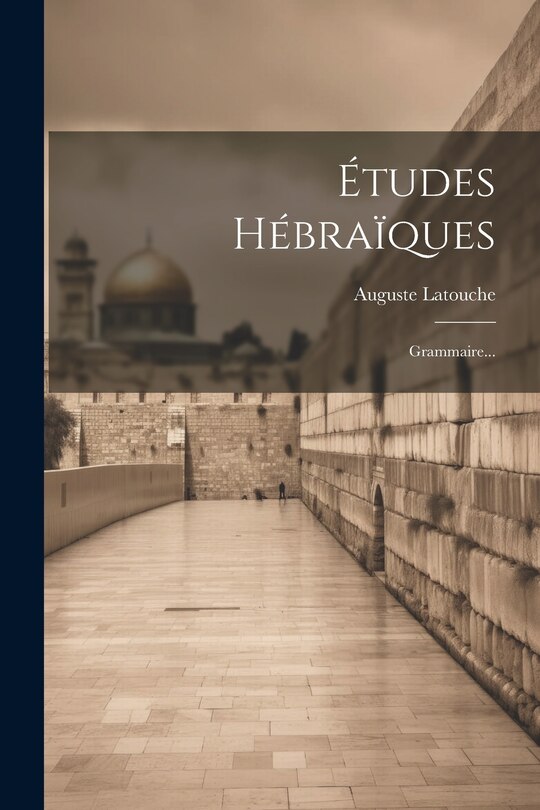 Front cover_&Eacute;tudes H&eacute;bra&iuml;ques