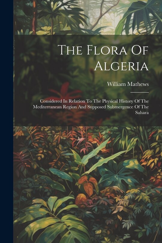 Front cover_The Flora Of Algeria