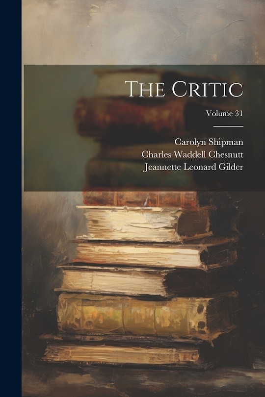 Front cover_The Critic; Volume 31