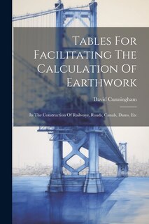 Couverture_Tables For Facilitating The Calculation Of Earthwork