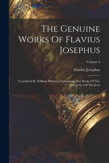 Front cover_The Genuine Works Of Flavius Josephus