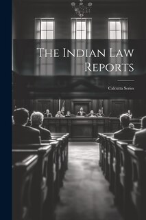 Front cover_The Indian Law Reports