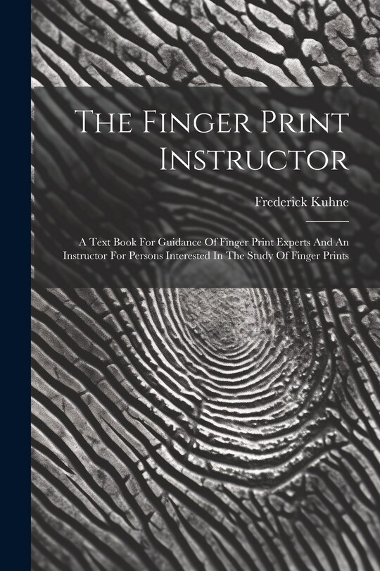 Front cover_The Finger Print Instructor