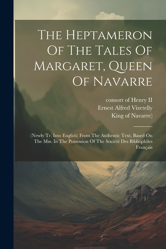 Couverture_The Heptameron Of The Tales Of Margaret, Queen Of Navarre