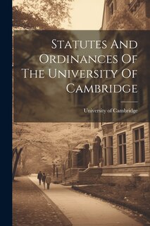 Couverture_Statutes And Ordinances Of The University Of Cambridge