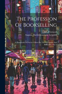 Front cover_The Profession Of Bookselling