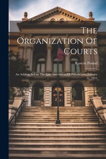 Couverture_The Organization Of Courts