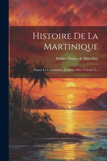 Couverture_Histoire De La Martinique