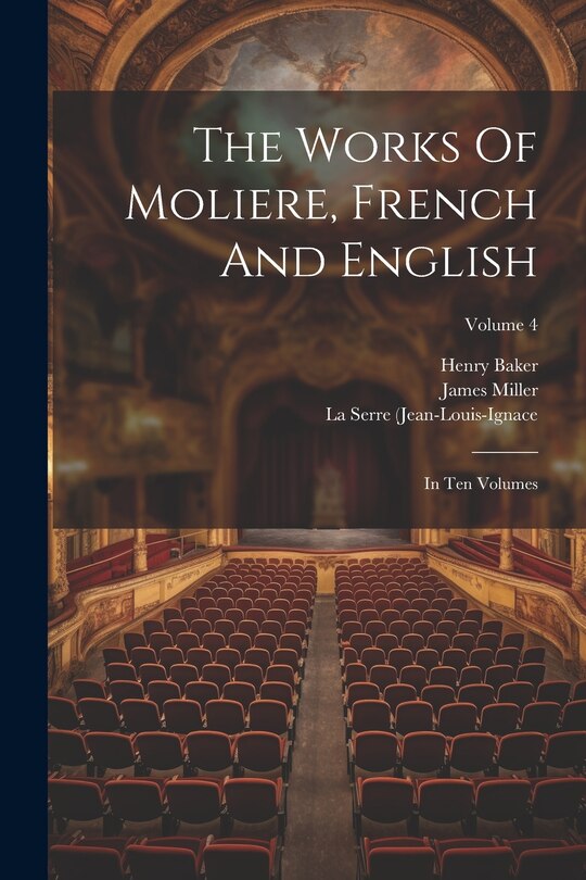 Front cover_The Works Of Moliere, French And English