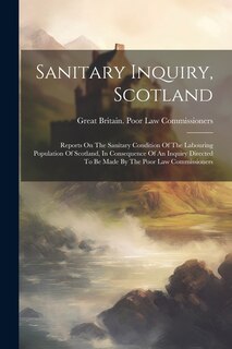 Front cover_Sanitary Inquiry, Scotland