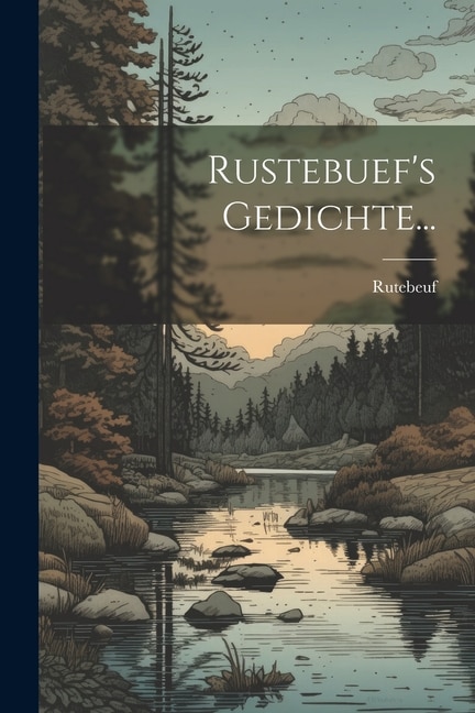 Front cover_Rustebuef's Gedichte...