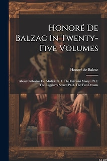 Couverture_Honoré De Balzac In Twenty-five Volumes