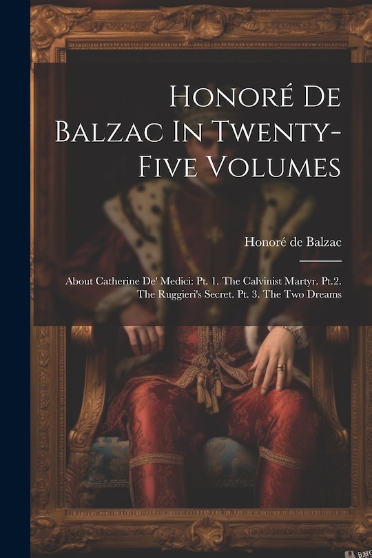 Couverture_Honoré De Balzac In Twenty-five Volumes