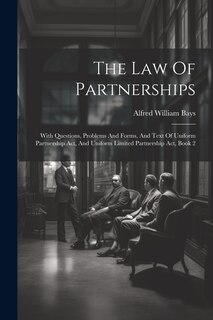 Front cover_The Law Of Partnerships