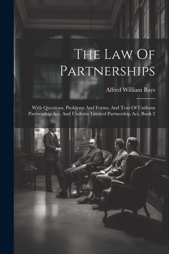 Front cover_The Law Of Partnerships