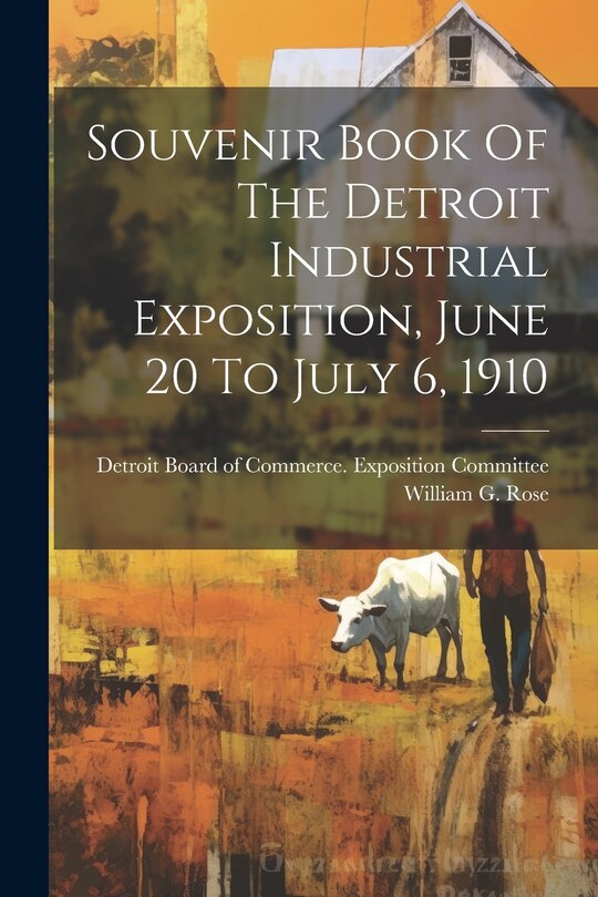 Front cover_Souvenir Book Of The Detroit Industrial Exposition, June 20 To July 6, 1910