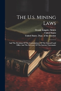 Couverture_The U.s. Mining Laws