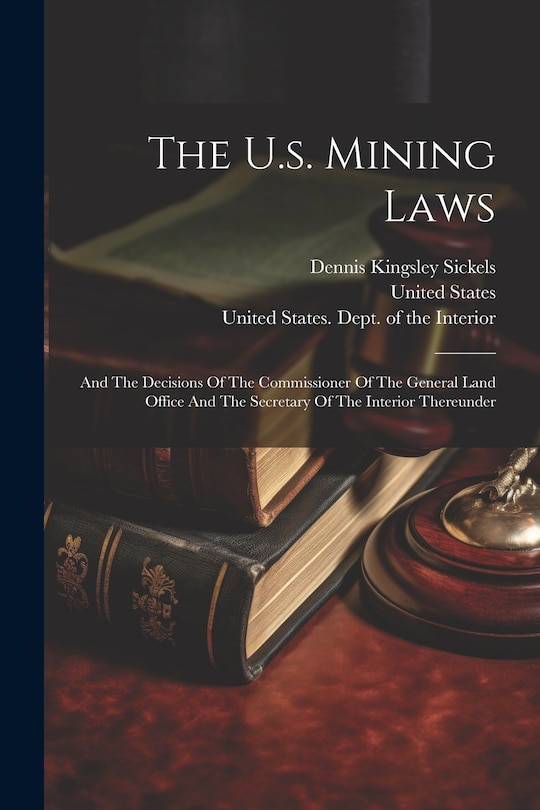 Couverture_The U.s. Mining Laws