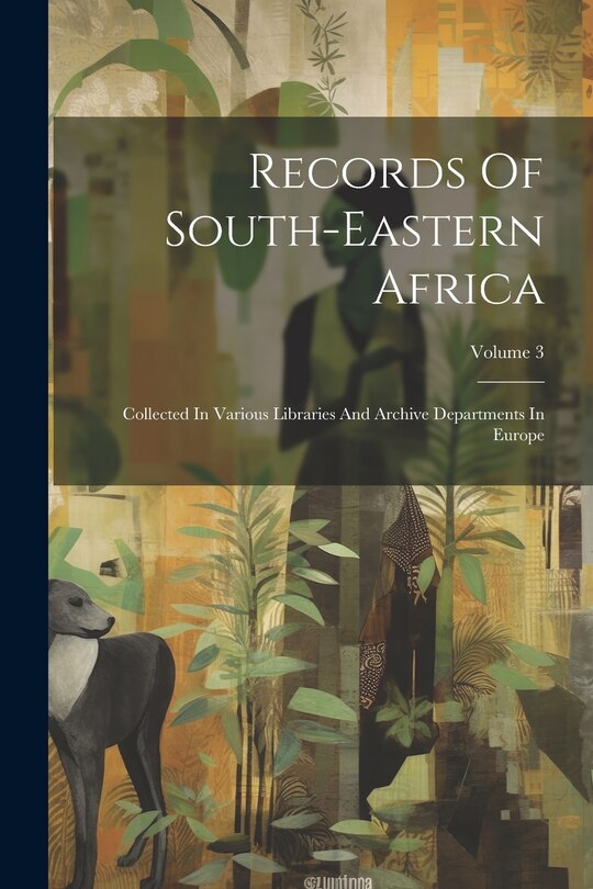 Couverture_Records Of South-eastern Africa