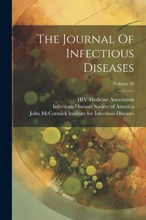 Front cover_The Journal Of Infectious Diseases; Volume 28