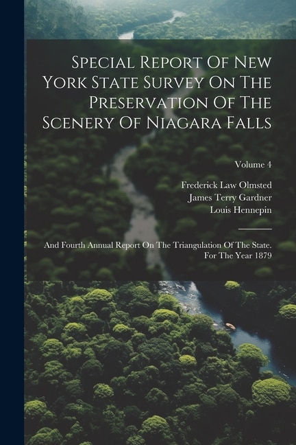 Front cover_Special Report Of New York State Survey On The Preservation Of The Scenery Of Niagara Falls