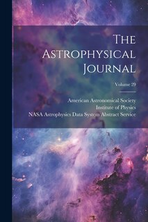 Couverture_The Astrophysical Journal; Volume 29