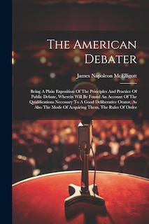 Front cover_The American Debater
