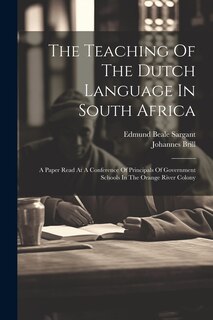 Couverture_The Teaching Of The Dutch Language In South Africa