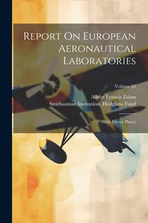 Front cover_Report On European Aeronautical Laboratories