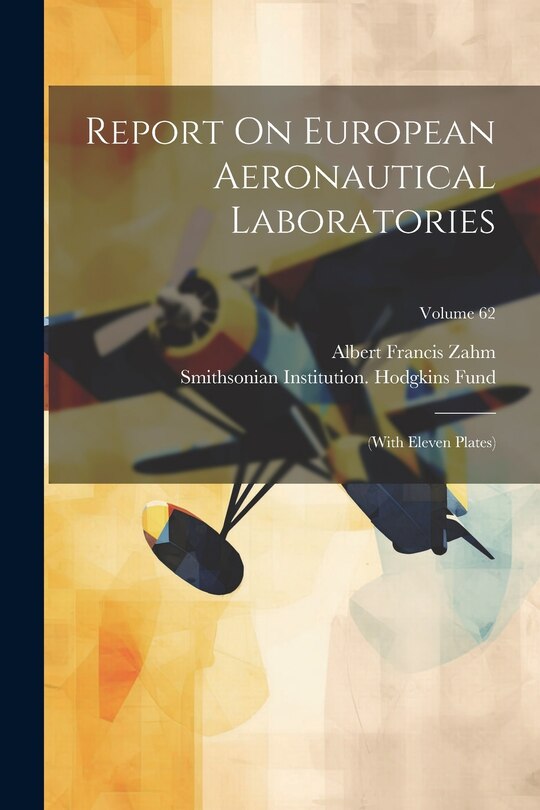 Front cover_Report On European Aeronautical Laboratories
