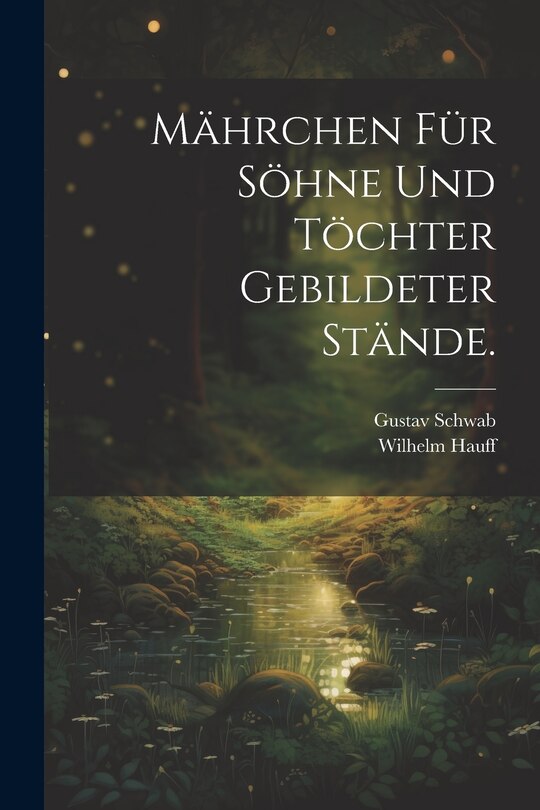 Couverture_Mährchen für Söhne und Töchter gebildeter Stände.