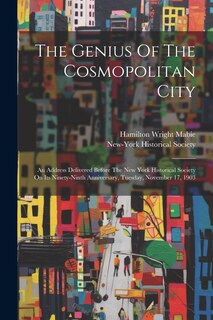 Front cover_The Genius Of The Cosmopolitan City