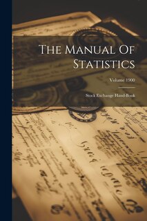 Front cover_The Manual Of Statistics