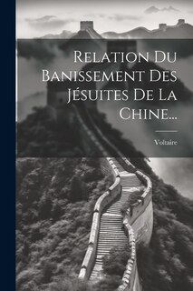 Front cover_Relation Du Banissement Des Jésuites De La Chine...