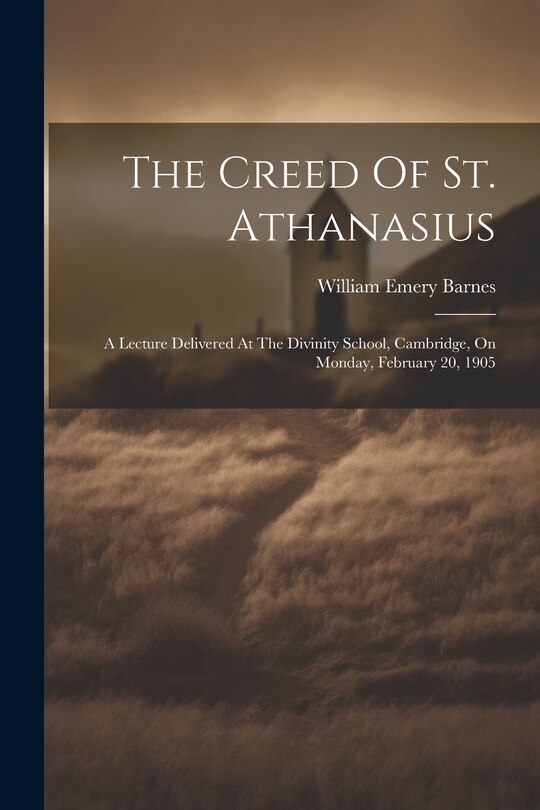 Couverture_The Creed Of St. Athanasius