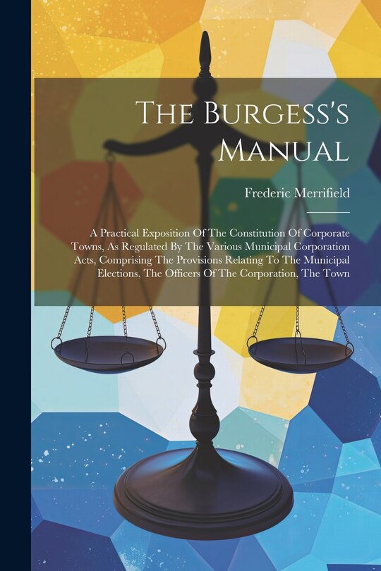 Front cover_The Burgess's Manual