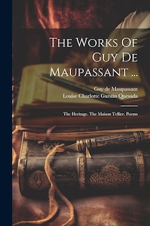 Front cover_The Works Of Guy De Maupassant ...