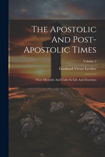 Couverture_The Apostolic And Post-apostolic Times
