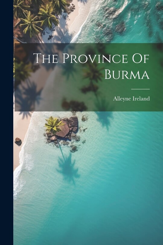 Front cover_The Province Of Burma