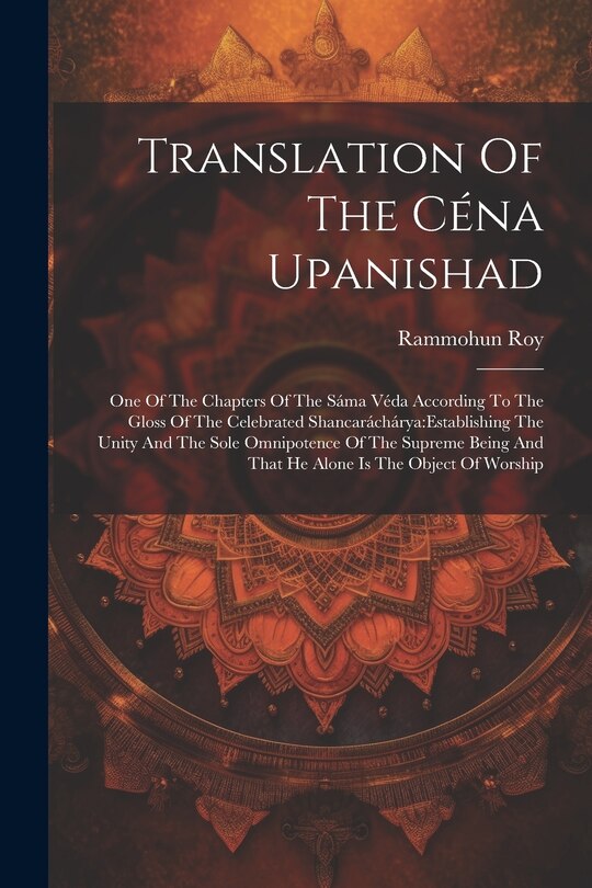 Front cover_Translation Of The Céna Upanishad
