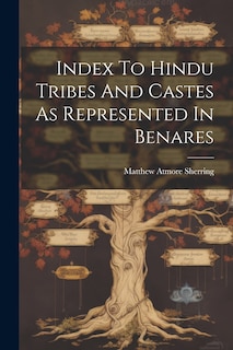 Couverture_Index To Hindu Tribes And Castes As Represented In Benares
