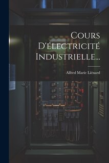Front cover_Cours D'électricité Industrielle...