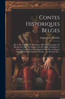 Couverture_Contes Historiques Belges