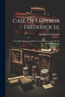 Front cover_Case Of Emperor Frederick Iii.