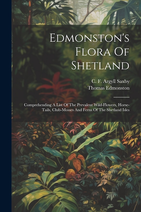 Front cover_Edmonston's Flora Of Shetland