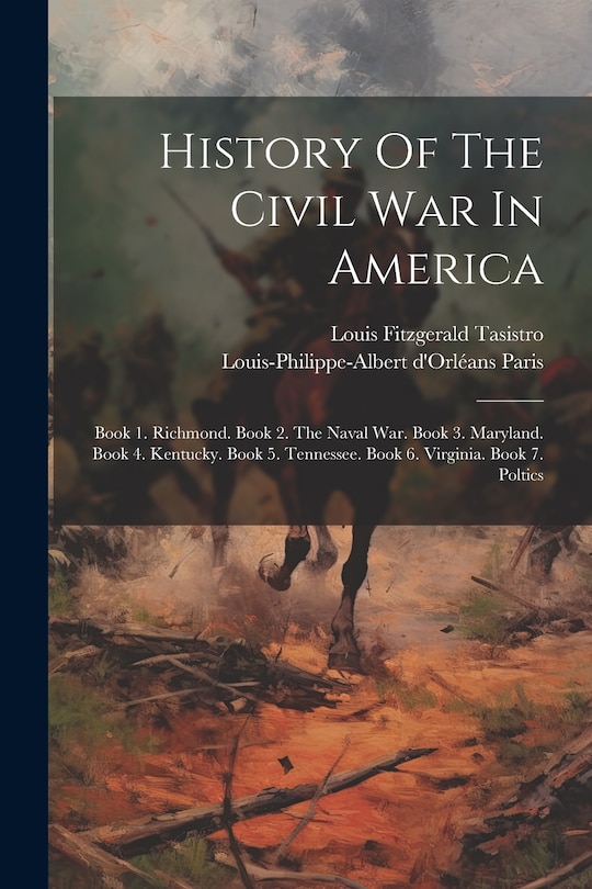 Front cover_History Of The Civil War In America