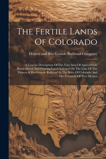 Front cover_The Fertile Lands Of Colorado