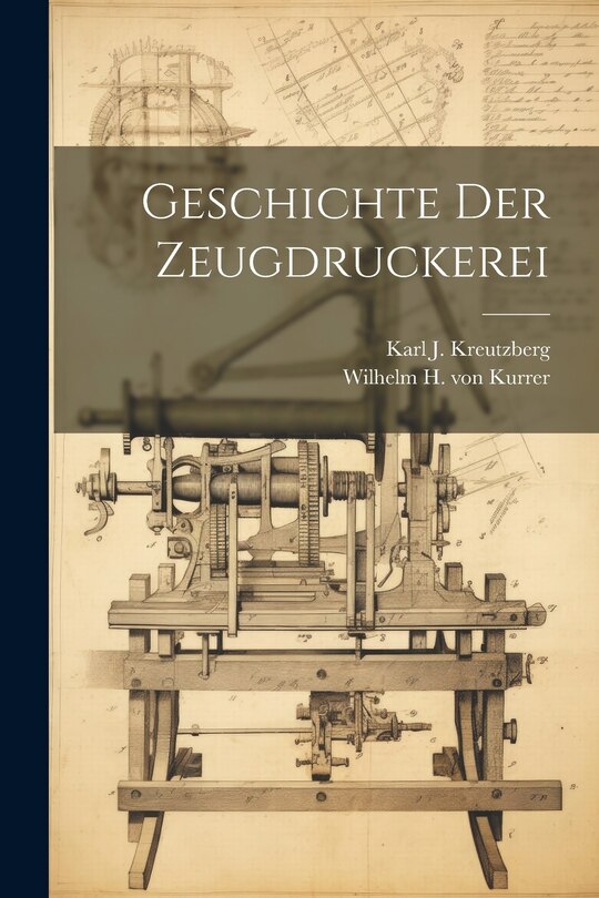 Front cover_Geschichte Der Zeugdruckerei