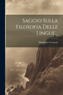 Front cover_Saggio Sulla Filosofia Delle Lingue...